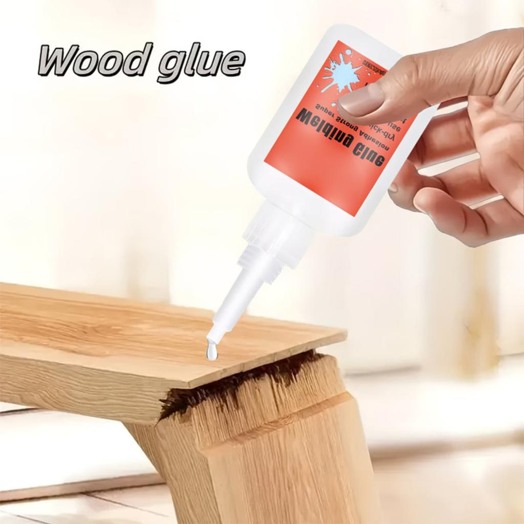 Strong Woodworking Adhesive Glue 20ml Fast Drying Transparent Welding Glue for Durable Bonding of Wood Plastic Metal and More