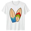 Surfboards Surfing Sports Mens T-Shirt Womens Tee Graphic Unisex Top