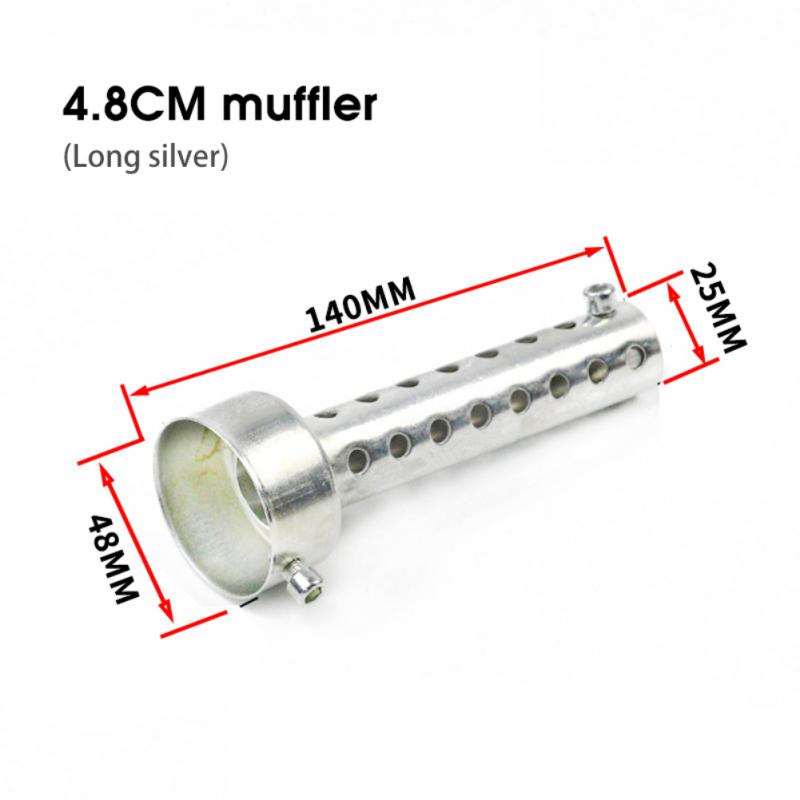 Motorcycle Exhaust Muffler DB Killer Silencer Iron Eliminator Sound Adjustable Universal Baffle Insert 35mm/42mm/45mm/48mm/60mm