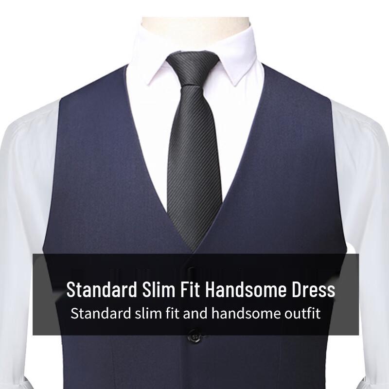 ROMON Мужской деловой повседневный жилет