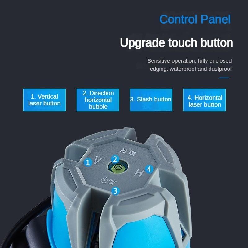 2/3/5 Line 360° Green Light Laser Level High Precision Auto Self Leveling Strong Light Level Horizontal and Vertical Cross Laser Projector 135 * 195mm