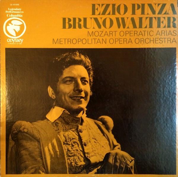 Виниловая пластинка WOLFGANG AMADEUS MOZART - EZIO PINZ - Оперные арии Моцарта 32160335 Odyssey, Columb 1969 США Классика Б/у