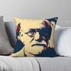 Твоя мама Зигмунд Фрейд Наволочка для квадратной подушки Полиэстер Лен Бархат Узор Молния Декоративная Наволочка для комнатной подушки Оптом