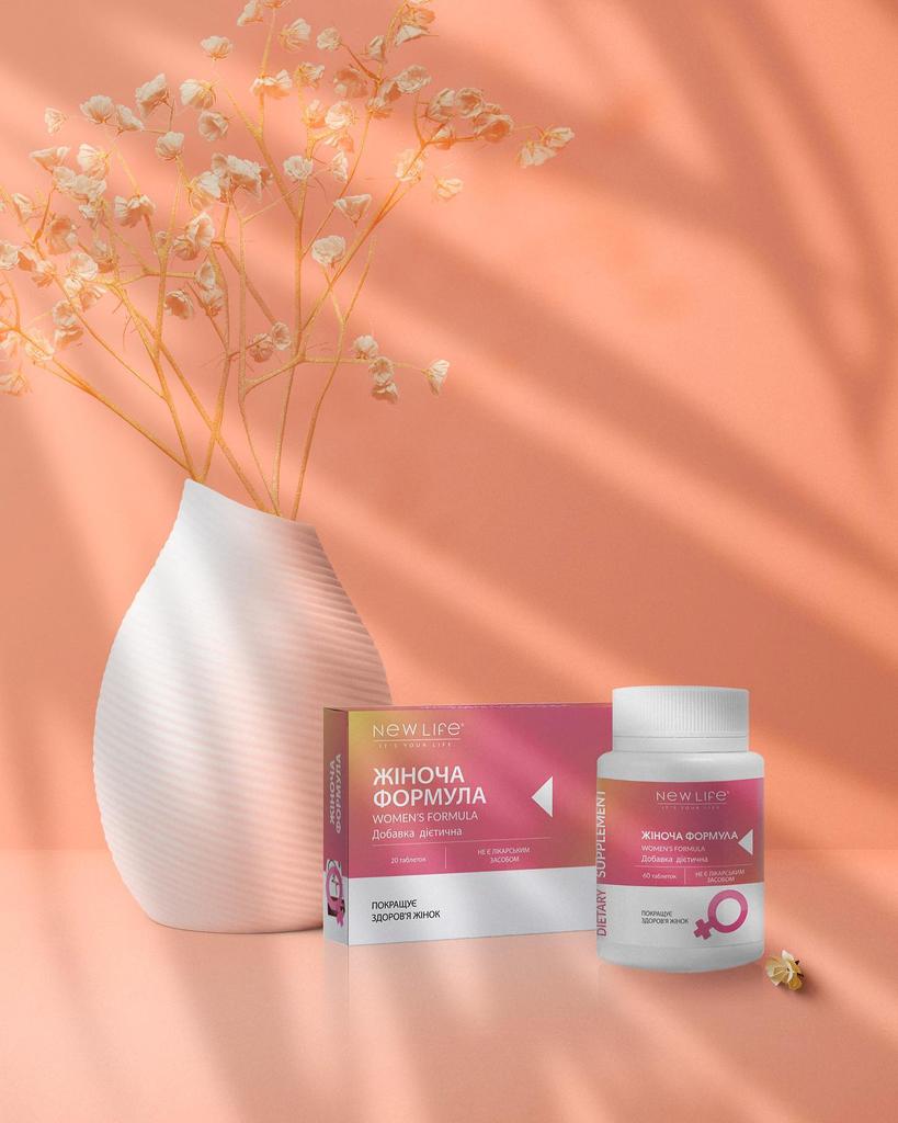 Женская Формула New Life Добавка Диетическая (Поддержка Женского Здоровья)
