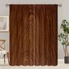2 шт. - текстура древесины - занавеска с принтом - материал полиэстер - подходит для спальни, гостиной, кабинета, частной занавески