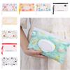 Portable Carrying Case Baby Product Tissue Box Wipes Holder Case Cosmetic Pouch Wet Wipes Bag
