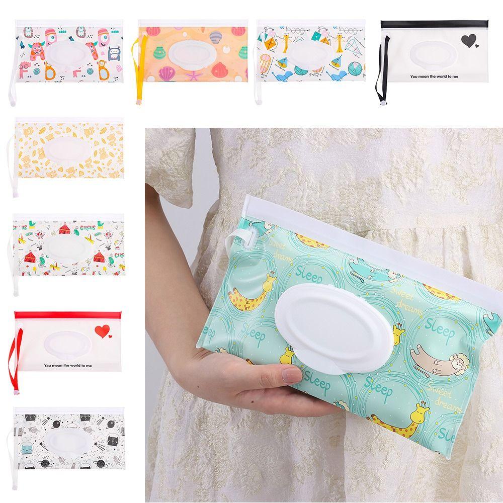 Case Stroller Accessories Baby Product Tissue Box Cosmetic Pouch Wet Wipes Bag Wipes Holder Case