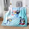 Bluey Bingo Hug Blanket Soft Warm Cozy Perfect for Bedding Couch Livingroom for All Occasions Playful Design Birthday Christmas Gift Blanket