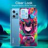 Graffiti Art Colorful Princess Girl Phone Case For Redmi 12 13C 12C 15C 9 10 10C Note 13 Pro Plus 14 15 Pro 9T 9C 9A TPU Soft Co