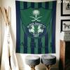 Al Ahli Wall Tapestry Aesthetic Wall Hanging Printed Fabric Blanket Decorative Tapestries for Bedroom Living Room Home Decor