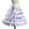Petticoat Crinoline Elastic Waist Long Skirt Underskirt for Gown Dress Practical for Bridal Wedding Costume Photography