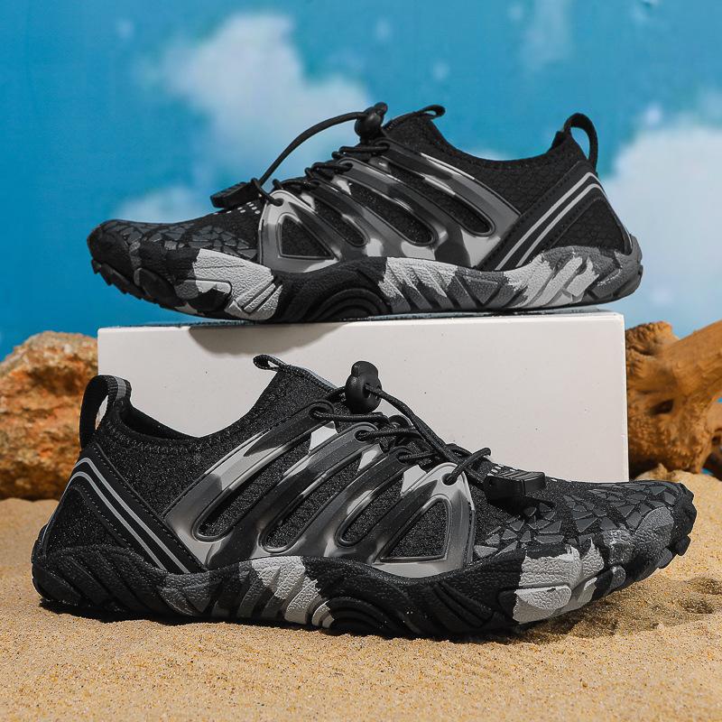 Outdoor Beach Shoes Creek Shoes Swimming Sea Shoes Men's and Women's Wading Shoes Quick-drying Five-finger Shoes Mountaineering Rafting Shoes