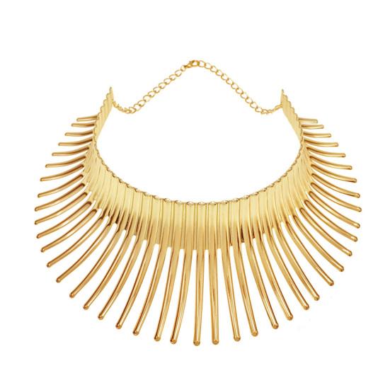 Ожерелье-чокер Геометрическая форма Украшение Женский Универсальный Долговечный Металлический Чокер для Коктейльной Вечеринки