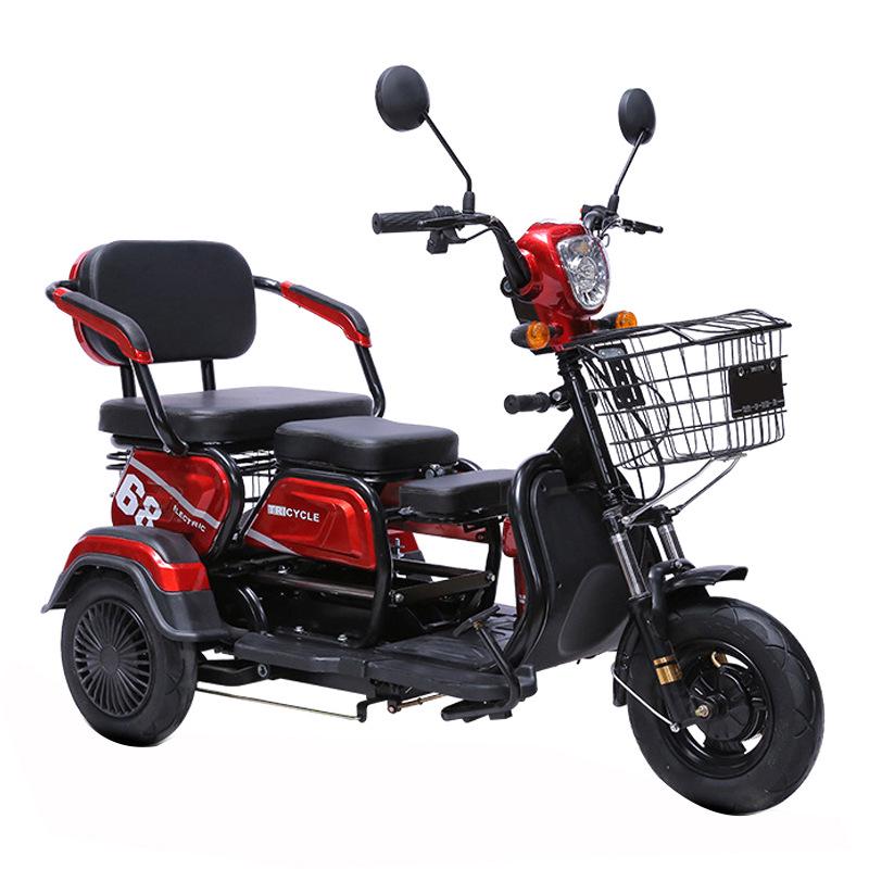 Elderly Electric Scooter with Comfortable Seat & Customizable Electric Tricycle Configuration
