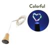 Солнечные 10LED 20LED Огни для винных бутылок Форма пробки Гирлянда Сказочные огни Рождественская подсветка Медная проволока Лампа для декора дома и комнаты