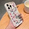 Милый Пингвин Снеговик для iPhone14/15Promax Apple 11/12/13 Силиконовый Чехол для Телефона 16Pro