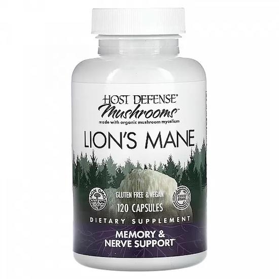 Fungi Perfecti Host Defense - грибы, ежовик гребенчатый.