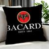Alcohol Bacardi Cushion Cover Cushion Cover Set 4Pcs 50X50 45X45 40X40 Pillowcase Decorative Sofa Home Decor