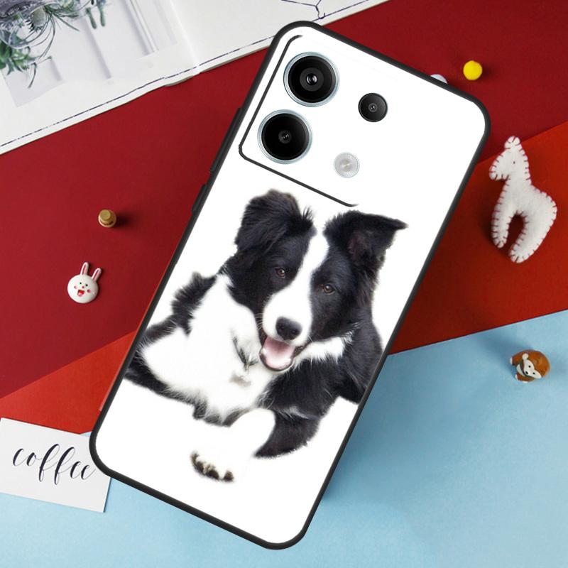 Чехол для телефона Xiaomi Redmi Note 14 Pro 13 12 11 10 15 Pro Plus Redmi 15 14C 10C 12C 13C 15C с изображением бордер-колли