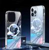 Магнитный прозрачный чехол с полной защитой для iPhone 15/16/17 Pro Max