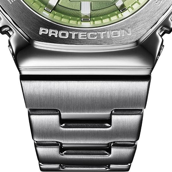 Casio Мужские часы G-SHOCK GM-2110D-3AJF [G-SHOCK цифровая аналоговая комбинированная модель] круглые серебристые