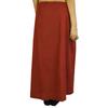 Indian Women Wear Cotton Bollywood Petticoat Solid Inskirt Lining For Sari