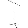 Dicon Audio MS-101 Boom Microphone Stand, Steel Construction, 58-Inch Thread, Ideal for Live Music, Rehearsal Studios, Recording Studios, School