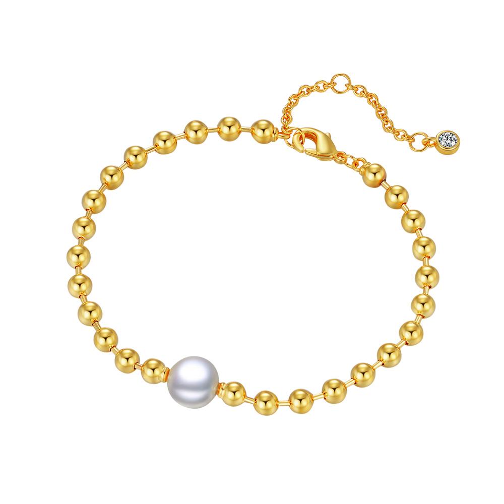 Настоящее серебро S925, браслет Fit Me, оригинальные жемчужные браслеты Me для женщин, ювелирные изделия, подарок любви
