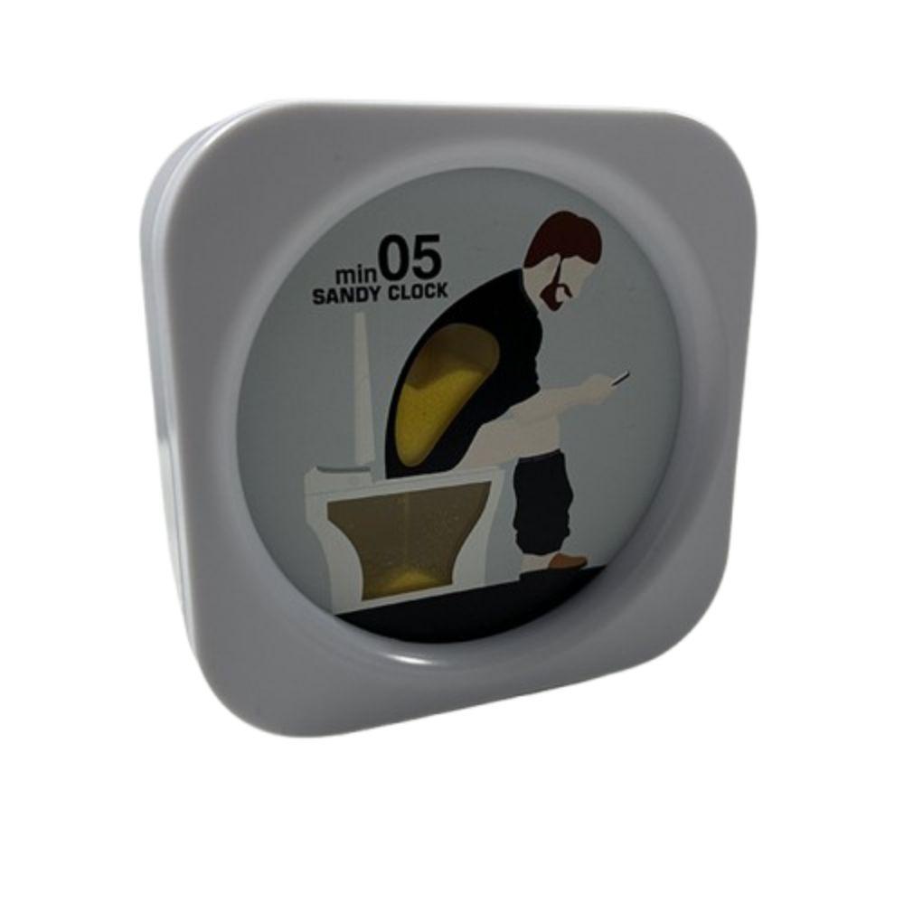 Унитаз Форма песочные часы Таймер для туалета Забавный новинка Напоминание Таймер 5 минут Песочные часы Папа