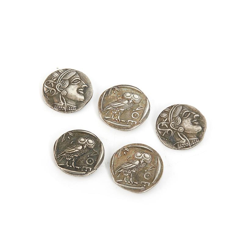 Винтажная коллекция памятных монет Древней Греции. Украшения для дома. Подарки и ремесла.