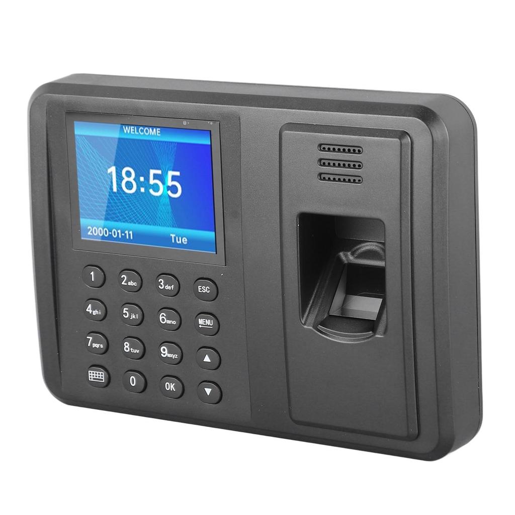 Машина для считывания отпечатков пальцев, табельный перфоратор, офисный аппарат для учета рабочего времени сотрудников