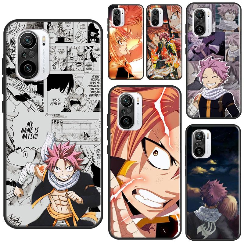 Чехол Fairy Tail Natsu для POCO F3 F1 F2 M3 M4 X4 Pro GT X3 Pro, чехол для Xiaomi Mi 11 Lite 12 X Mi 11T Pro