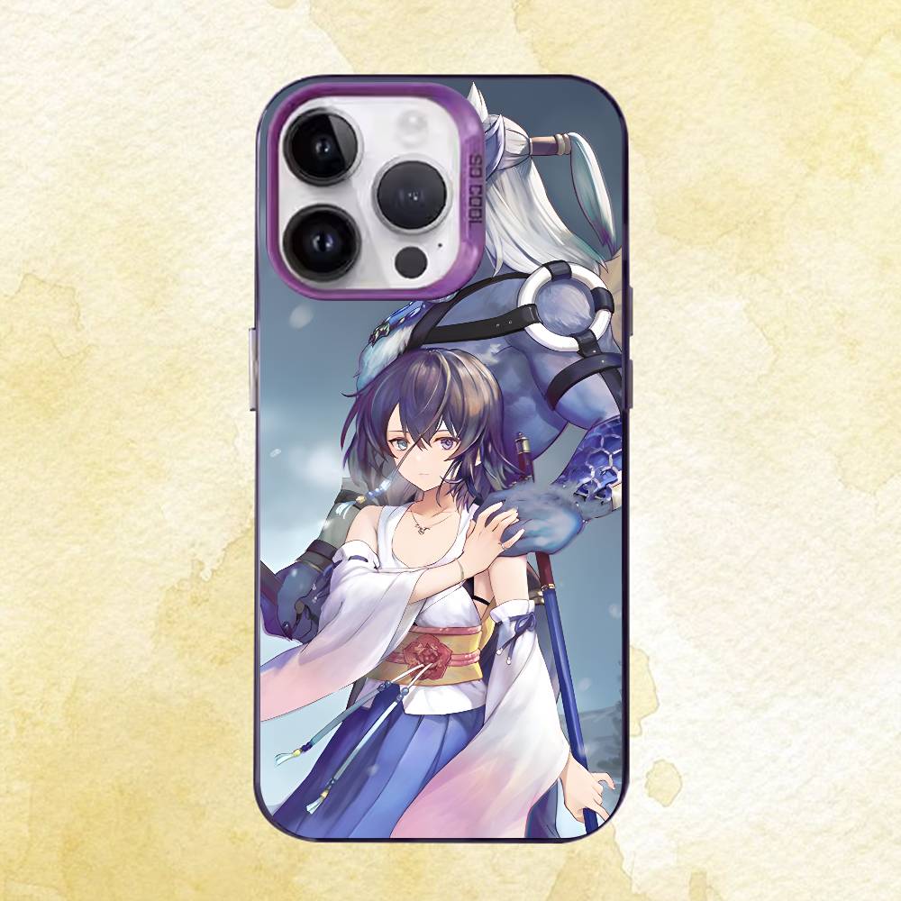Game Figure Y-Yuna Phone Case For iPhone 17,16e,16,15,14,13,12,11 Pro Max X XS Back Cover