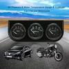52mm Electronic Triple Gauge Kit Oil Pressure Water Temperature Gauge Voltmeter 3 In 1 Car Meter
