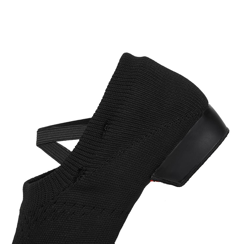 Летающая тканая танцевальная обувь для балета, йоги, домашняя дышащая танцевальная обувь с плоской подошвой для женщин и девочек, танцевальная обувь для учителей