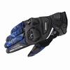 [Komine] Motorcycle Gloves Protective Leather Mesh Gloves Plaid Navy M GK-234 1232 For Spring, Summer, and Autumn Mesh Material Carbon Protector
