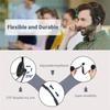 3.5mm Noise Cancelling Wired Headphones Microphone Universal Usb Headset With Microphone For Pc /laptop/computer