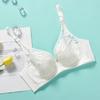 Нижнее белье с боковой грудью, антипровисающая верхняя поддержка, мягкое стальное кольцо, сексуальный бюстгальтер с двойными бретелями, тонкий летний бюстгальтер