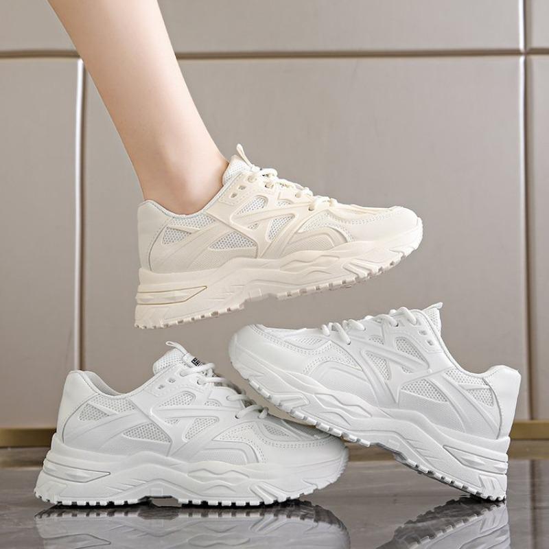 Высококачественная обувь для женщин на шнуровке, женская вулканизированная обувь, летние новые дышащие повседневные кроссовки, женская обувь в сетку