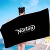 N-NORTONS Мотоциклетные Большие Микрофибровые Пляжные Полотенца Быстросохнущие Полотенца Песчаные Пляжные Полотенца Полотенце для Бассейна Для Путешествий Бассейн Йога