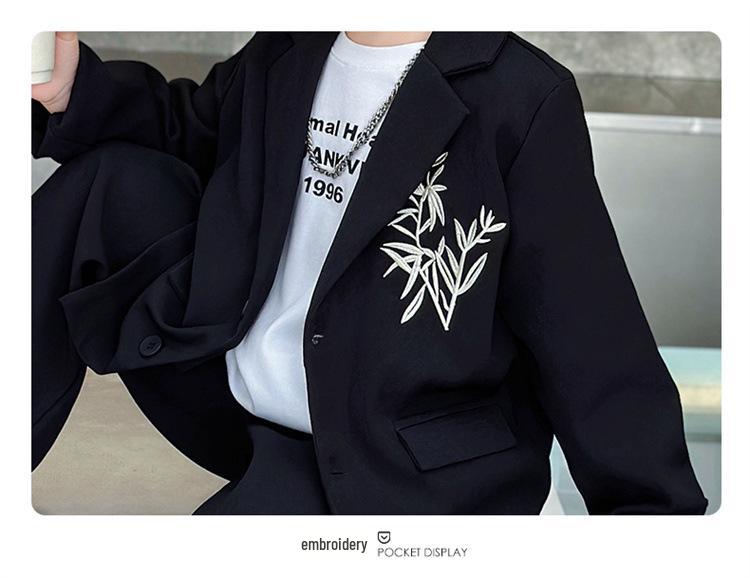 Новый костюм Ханфу для мальчиков в китайском стиле: Вышитый старинный сценический костюм для детей