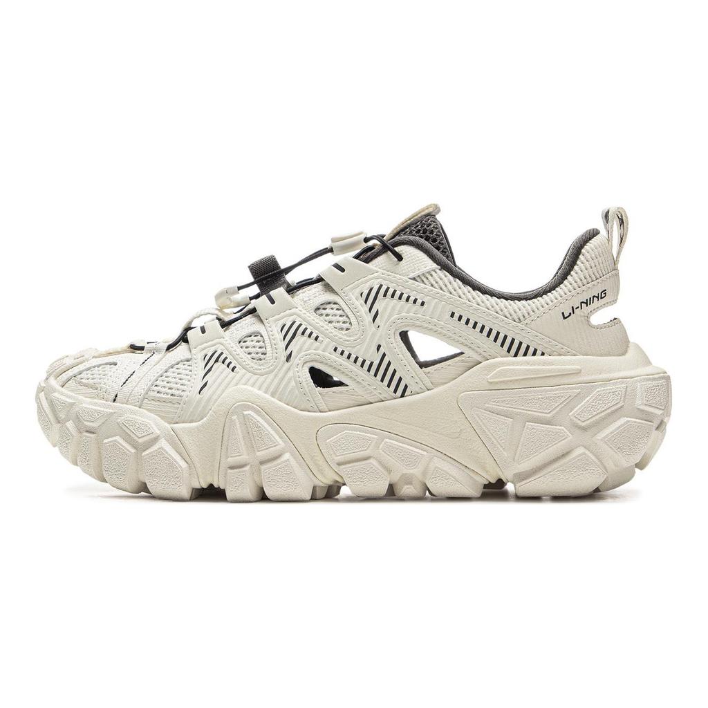 Женские треккинговые ботинки Li Ning Sand Dune River Бело-серые AGCV120-2