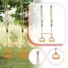 Trapeze Bar Stable Sturdy Portable Swing Set for Indoor Outdoor Use Home Gym