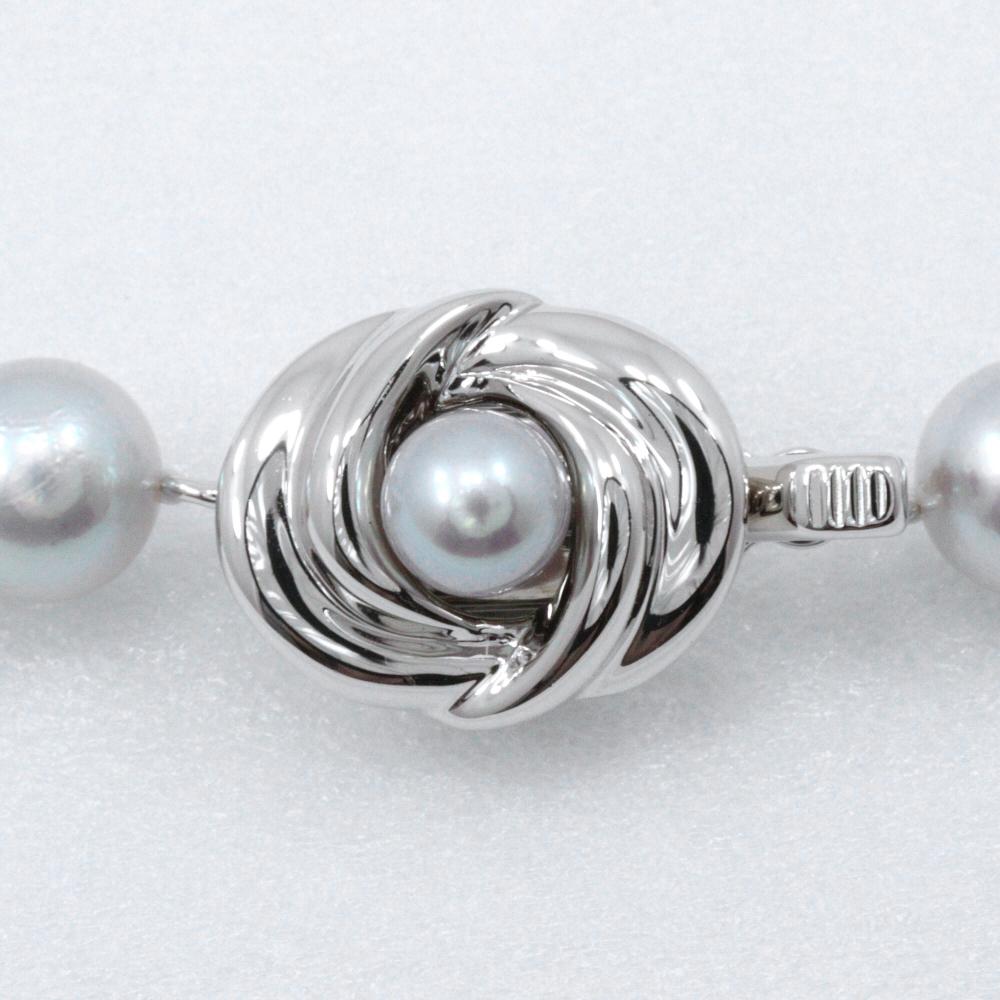 TASAKI Pearl Necklace Silver/Pearl 35g Women Used