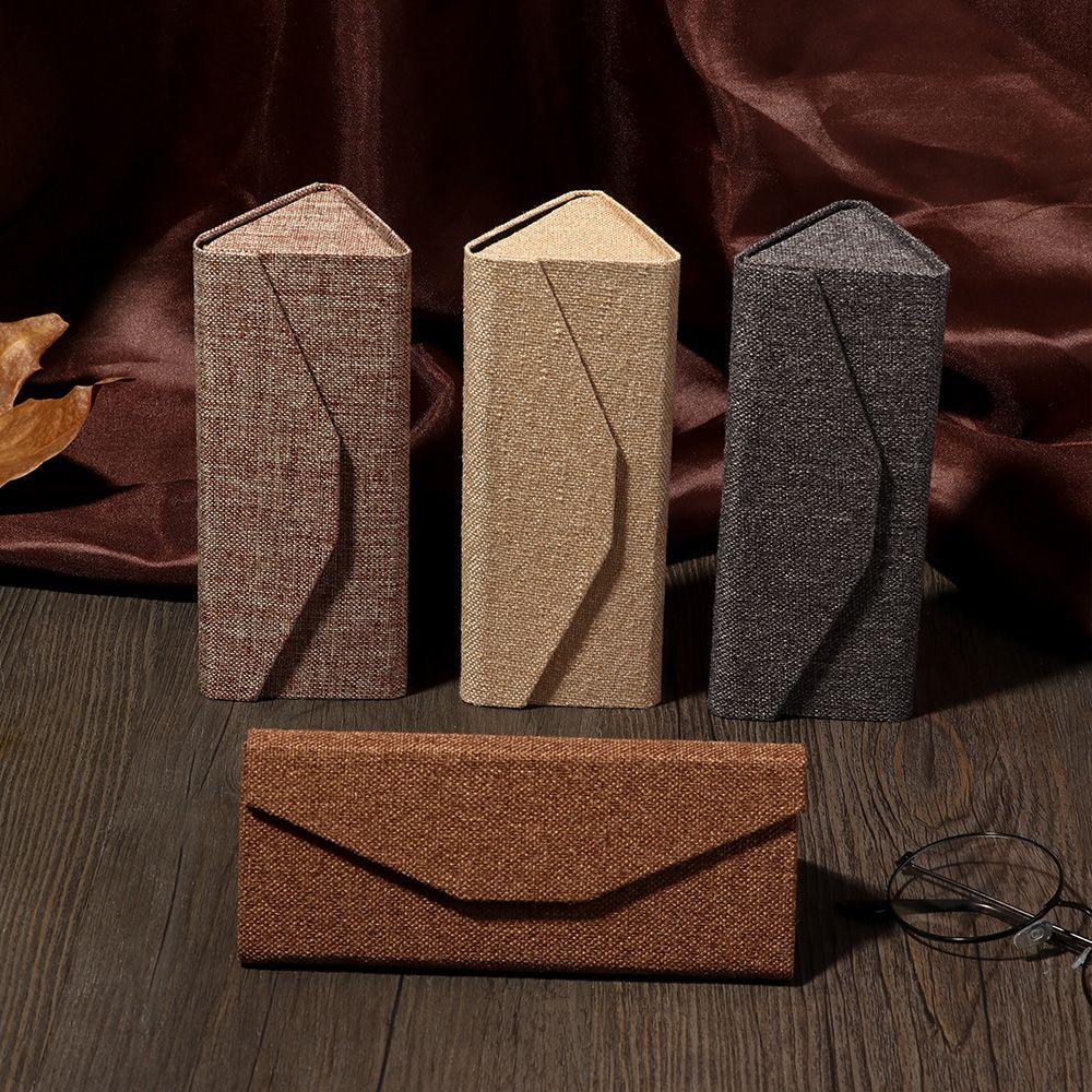 Сумка Защитный чехол для очков Складная коробка для солнцезащитных очков Тканевая коробка для очков Футляр для солнцезащитных очков