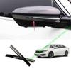 Для Honda Civic 10-го поколения 2016-2021 Черная сталь Накладка молдинг на зеркало заднего вида