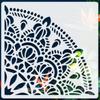 Reusable Mandala Stencil Kit Large Size Stencil Template Embossing Big Stencil  Canvas Art