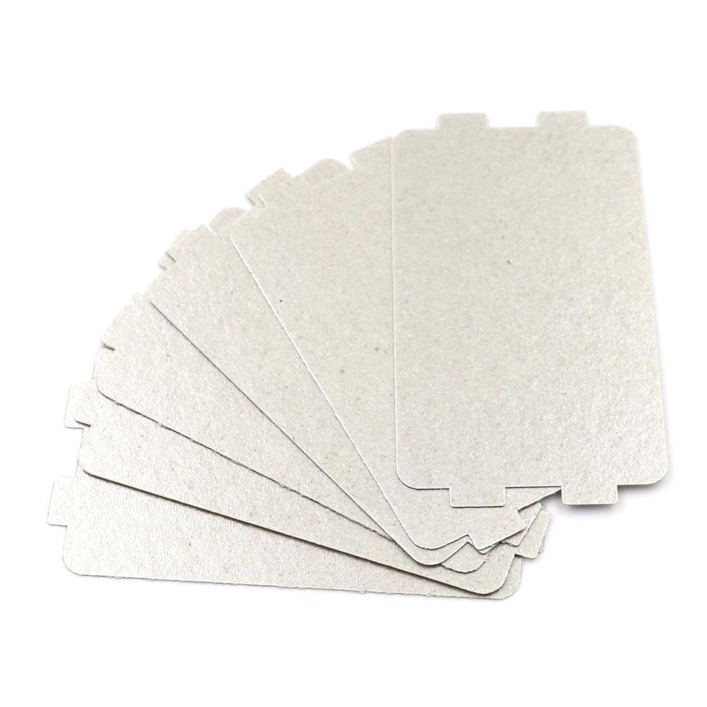 5 шт. более толстые запасные части для микроволновых печей слюда Микроволновая печь 10,7*6,4 см слюда