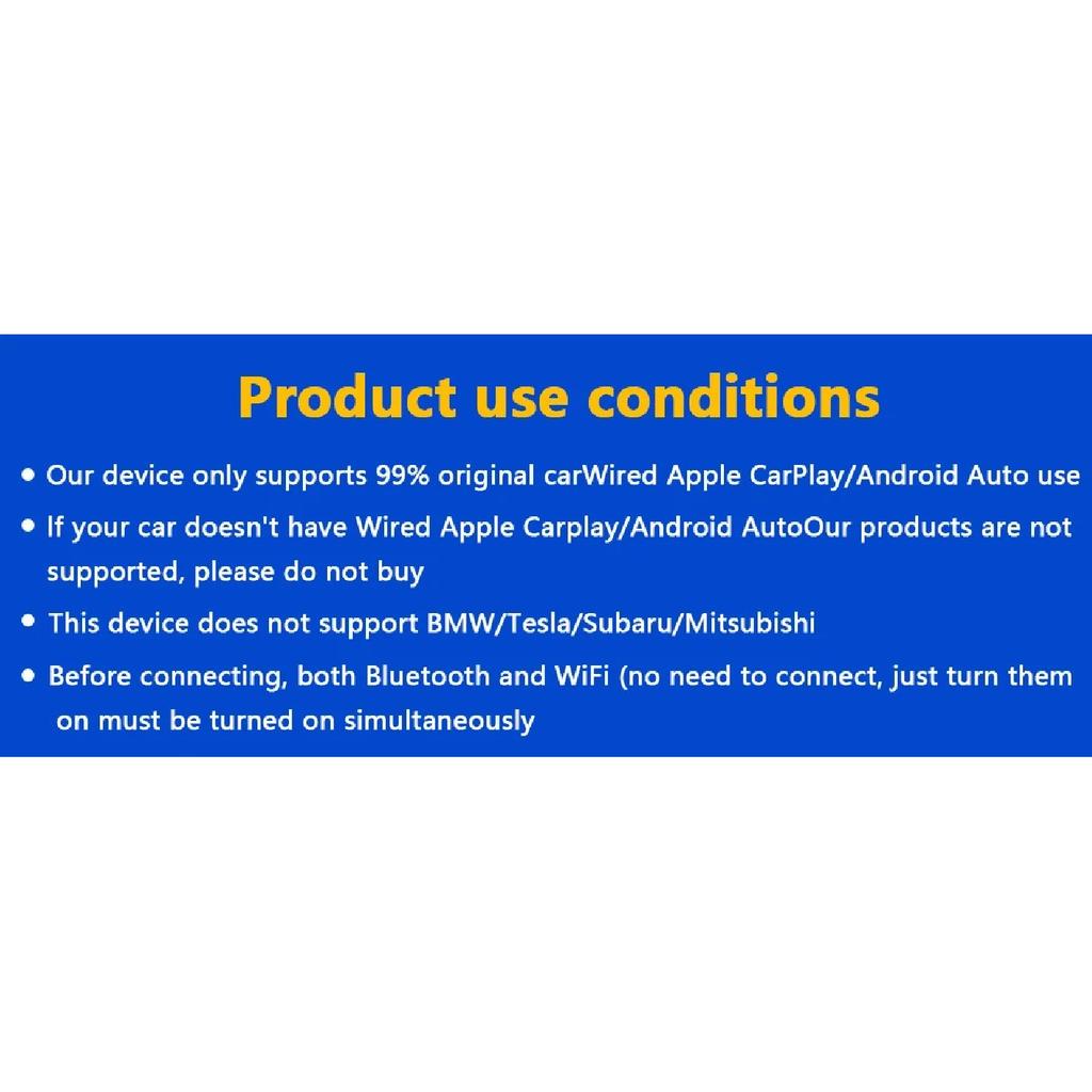 XUDA NEW Wireless Carplay Adapter Android Auto 2in1 smart Mini Box WIFI BT Auto Connect For Toyota Volvo Benz MG Kia MAZDA FORD