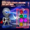Robot Nebula Projection Light Mecha Warrior Desktop Ornament Atmosphere Night Light